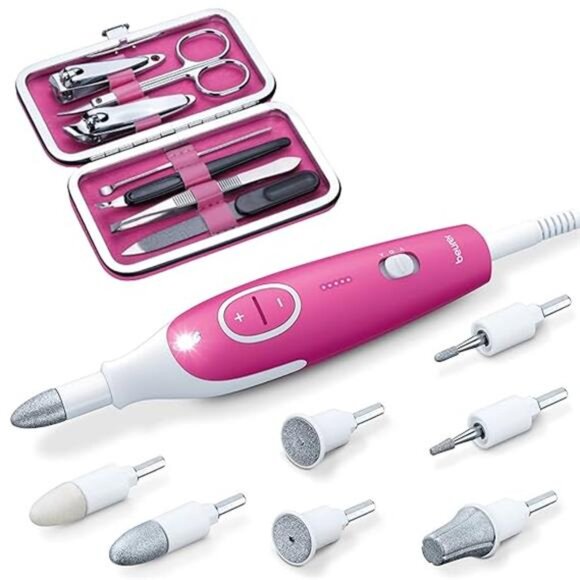 Professional Manicure and Pedicure Nail Drill Set, E-File with 7 attachments - Picture 8 of 8